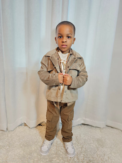 Stylish Suede Winter Jacket