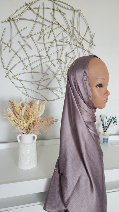 Midnight Elegance Hijab