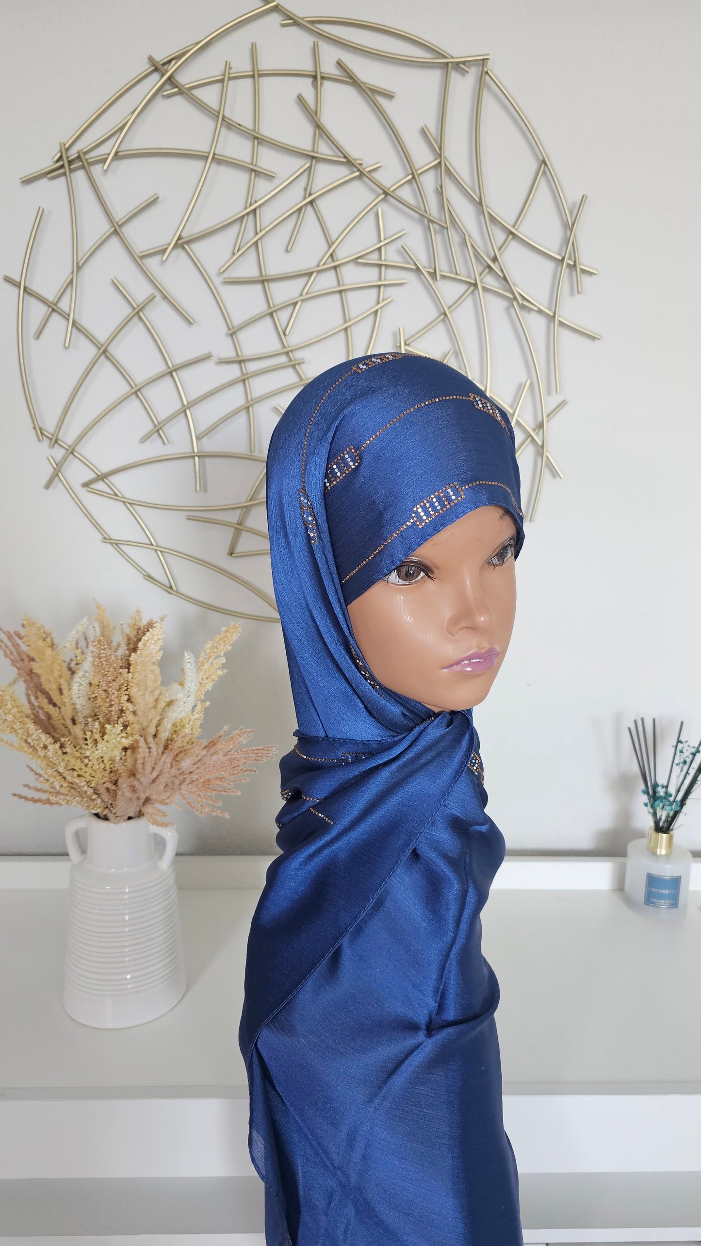 Midnight Elegance Hijab