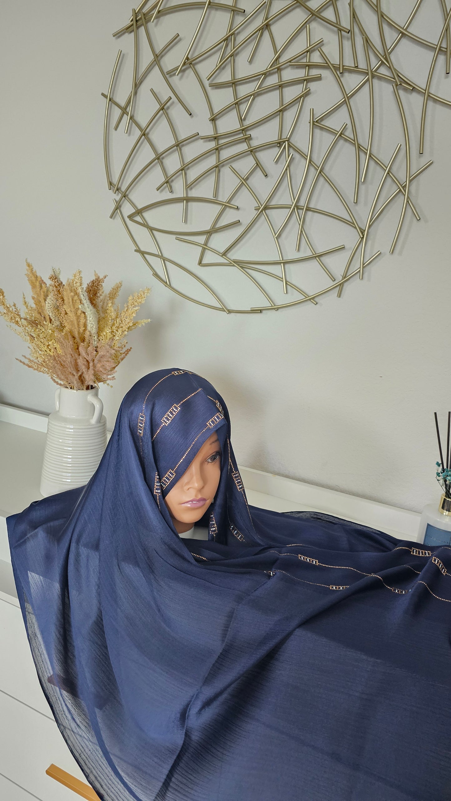 Midnight Elegance Hijab