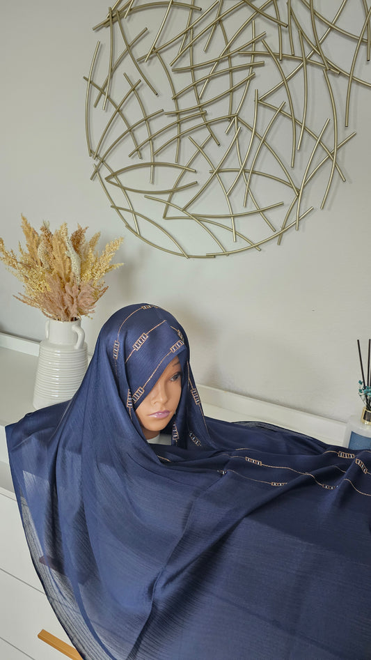Midnight Elegance Hijab
