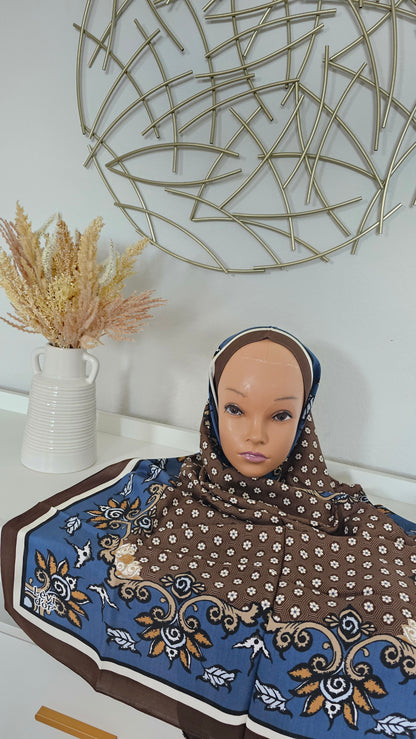 Elegant Harmony Printed Hijab
