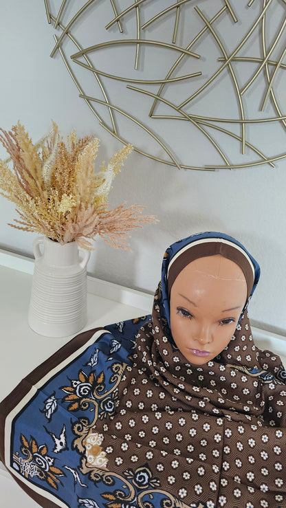 Elegant Harmony Printed Hijab