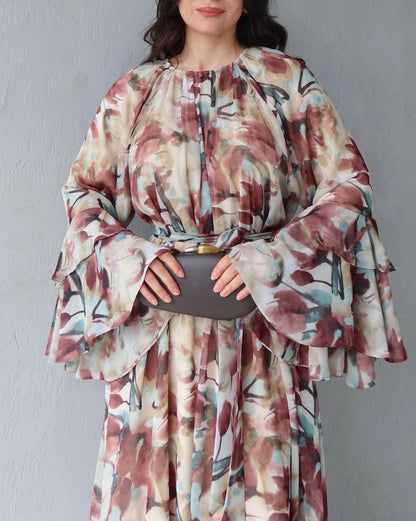 Blush Garden Serenity Maxi Dress