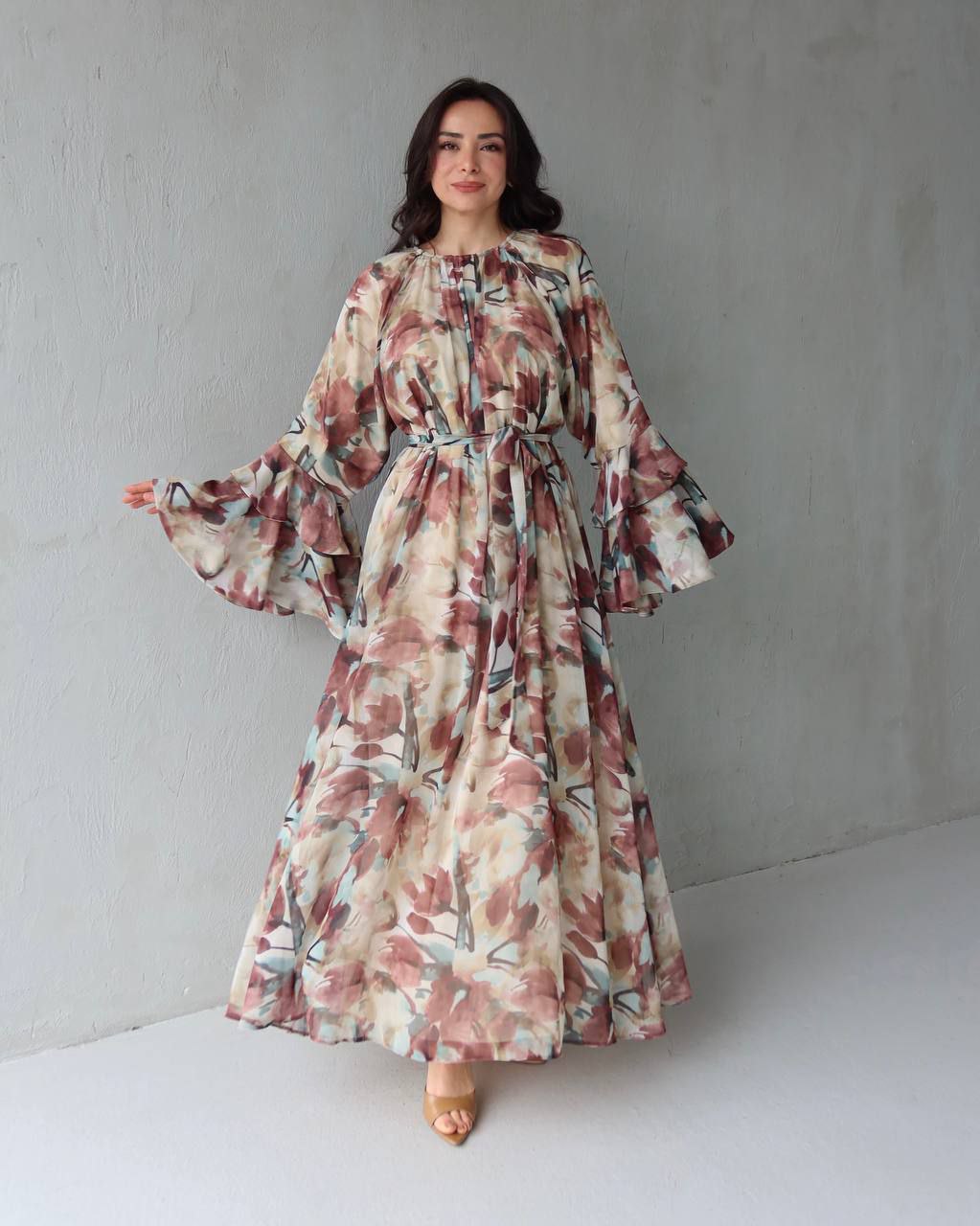 Blush Garden Serenity Maxi Dress