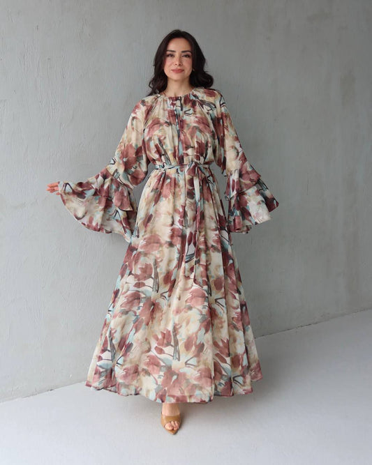 Blush Garden Serenity Maxi Dress
