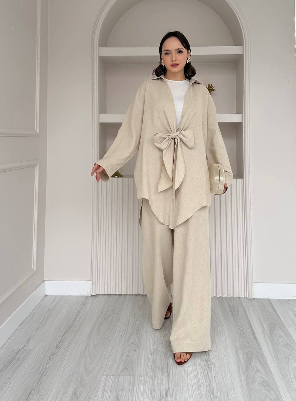 Serenity Tie-Front Modest Co-Ord Set