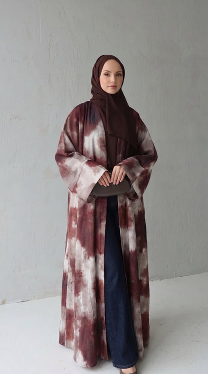 Azure Mist Kimono Abaya